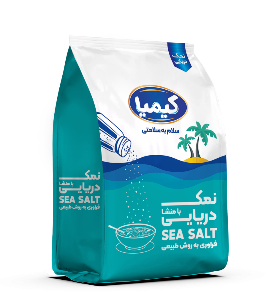 نمک دریایی کیمیا پک ۵ عددی
