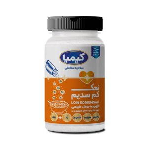 نمک کم سدیم ۲۳ درصد پتاسیم حاوی منیزیم و کلسیم و زینک پک ۱۲ عددی