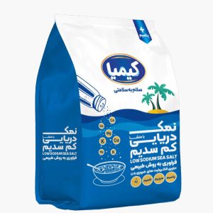 نمک کم سدیم دریایی 10 درصد پتاسیم پک ۱۲عددی